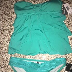 Two piece bathing suit